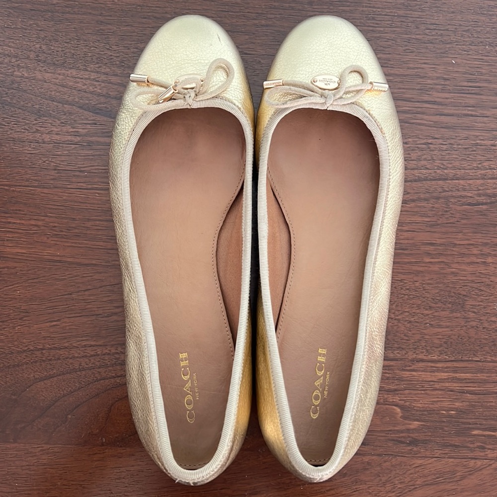 Shoes you need this fall…Gold Coach shoes